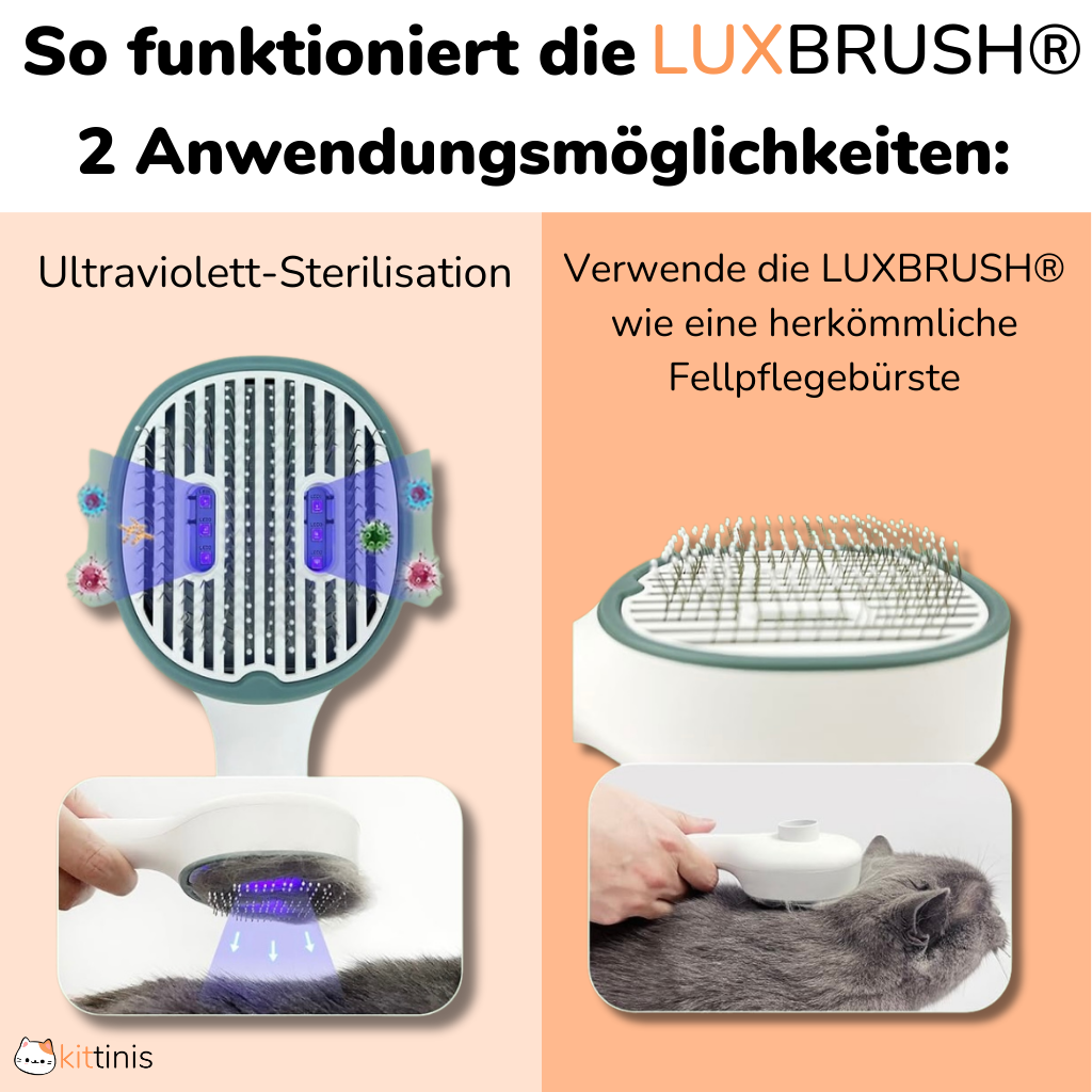 KITTINIS™️ - LUXBRUSH® (UV-Zeckenbürste)