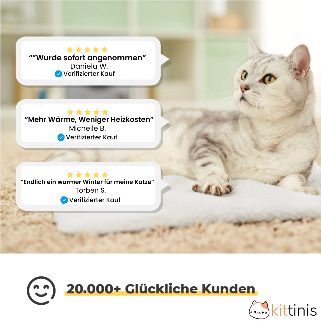 SELFHEAT® - Selbstheizende Wärmematte für Katzen