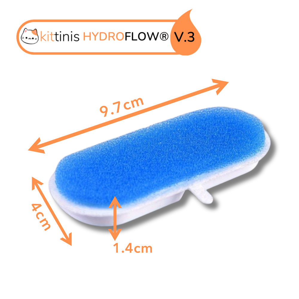 Ersatzfilter für HYDROFLOW® - Trinkwasser Katzenbrunnen mit HydroFlow® Filter V.3