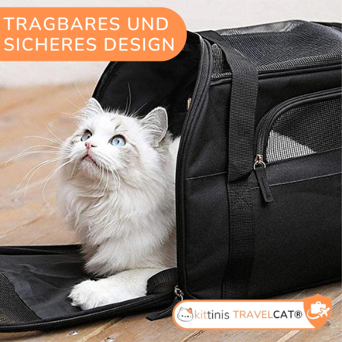 KITTINIS™ robuste Transporttasche für Katzen - "TRAVELCAT"®