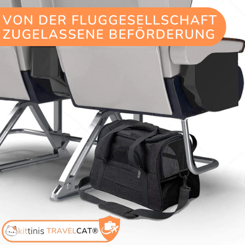 KITTINIS™ robuste Transporttasche für Katzen - "TRAVELCAT"®