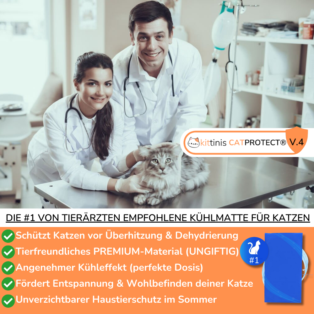 CatProtect® V.4 - Premium Kühlmatte für Katzen