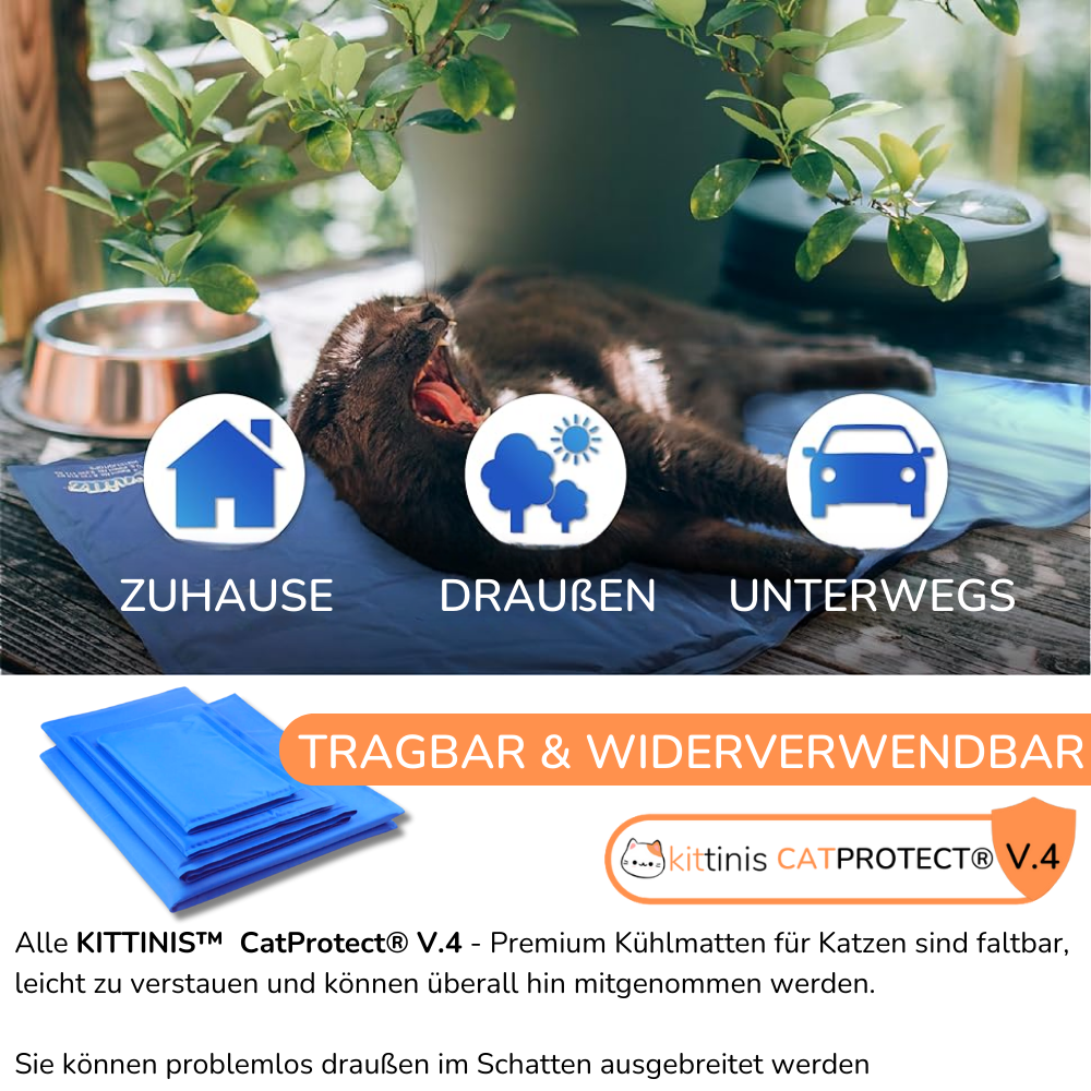 CatProtect® V.4 - Premium Kühlmatte für Katzen