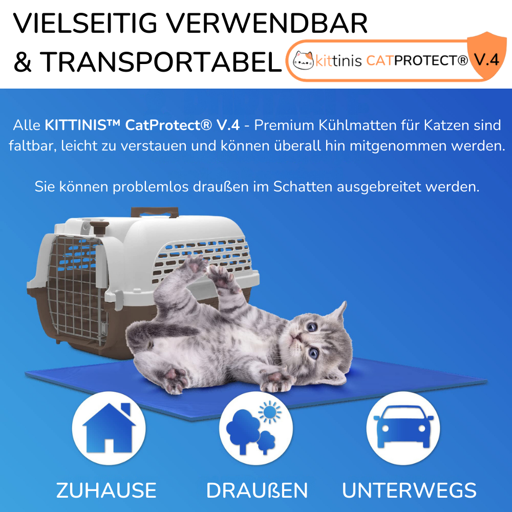 CatProtect® V.4 - Premium Kühlmatte für Katzen