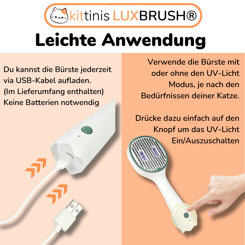 KITTINIS™️ - LUXBRUSH® (UV-Zeckenbürste)