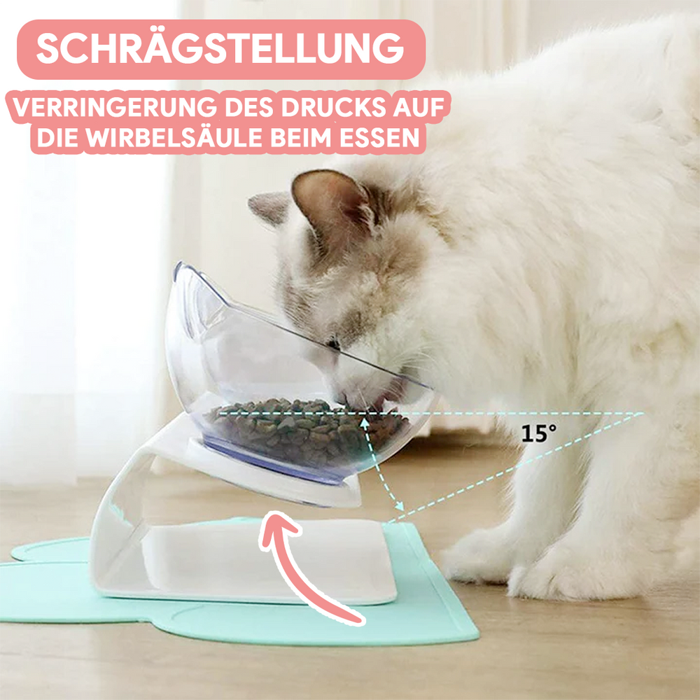 KittyBowl™ - Orthopädischer Anti-Erbrechen Fressnapf