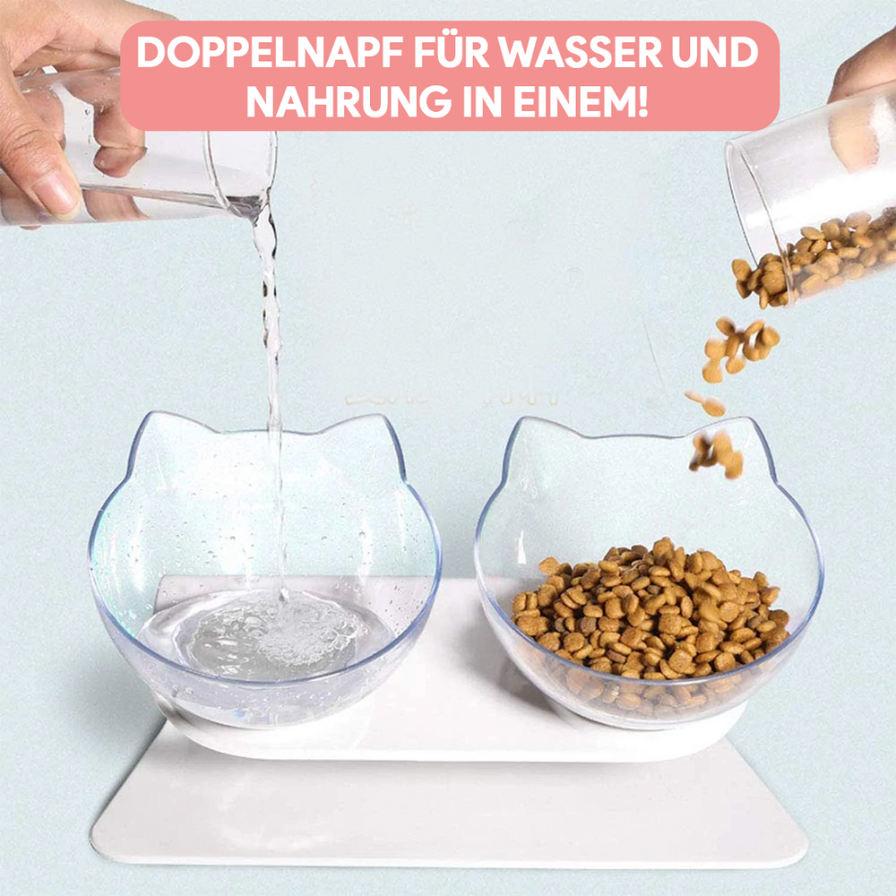 KittyBowl™ - Orthopädischer Anti-Erbrechen Fressnapf