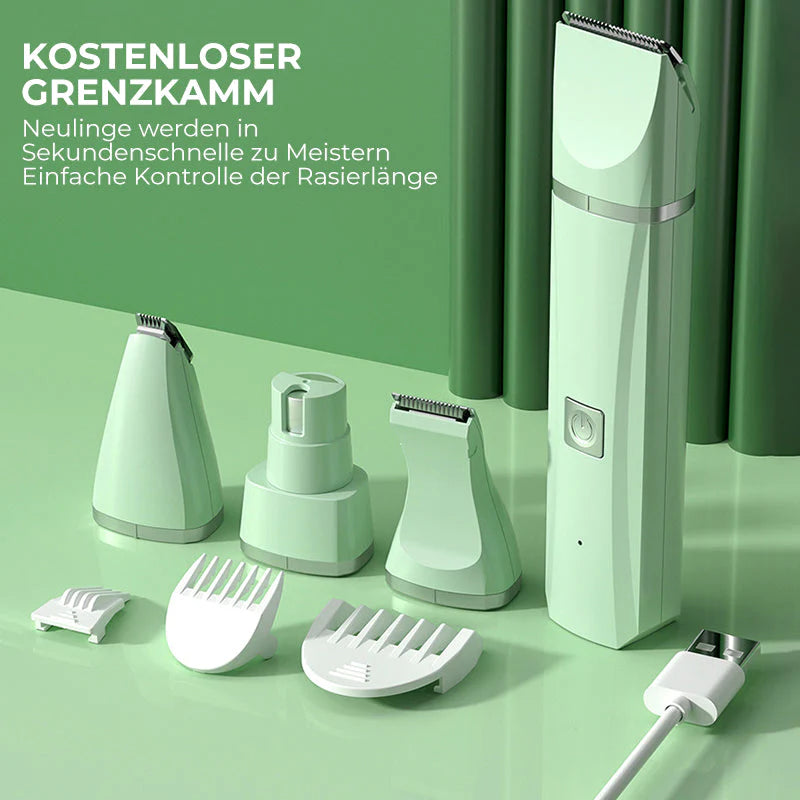 QUATTRO-SHAVE KIT - 4-in-1 Haustier-Rasierer